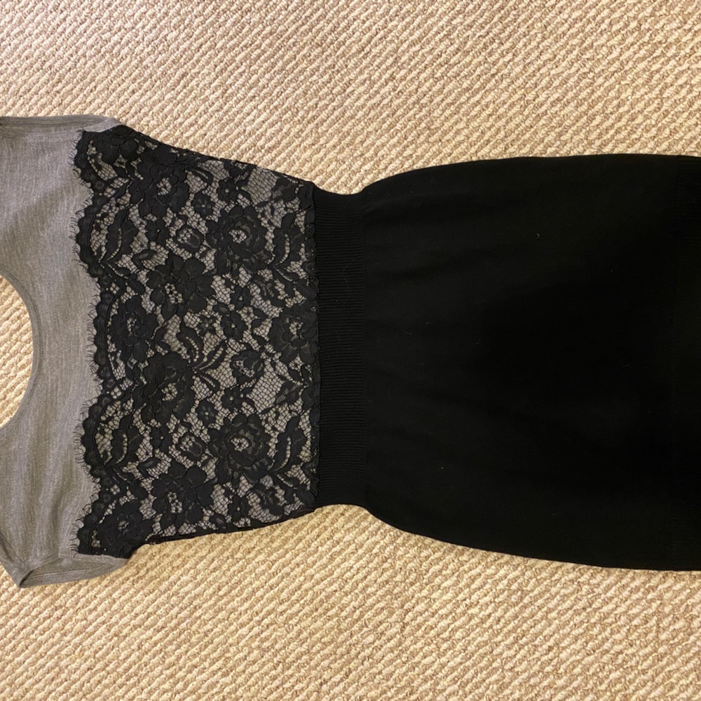 Lacy Loft sweater dress, perfect for fall